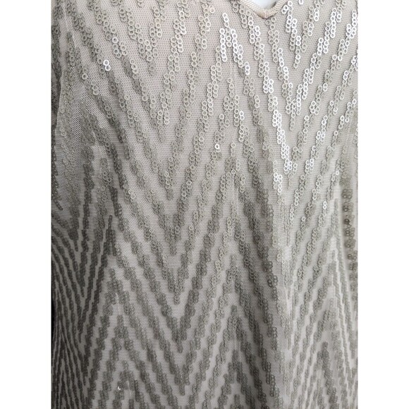 Ralph Lauren Metallic champagne gold midi evening gown size 6 - Picture 4 of 9